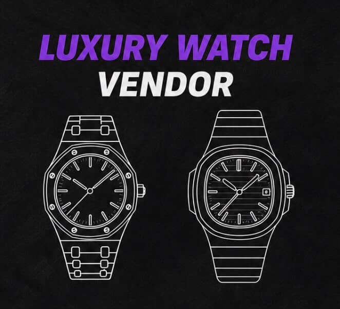 Luxury watch vendor